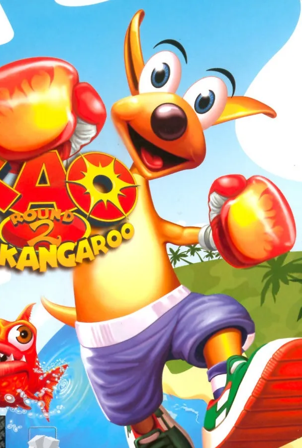Cover of the game 'Kao the Kangaroo: Round 2'.